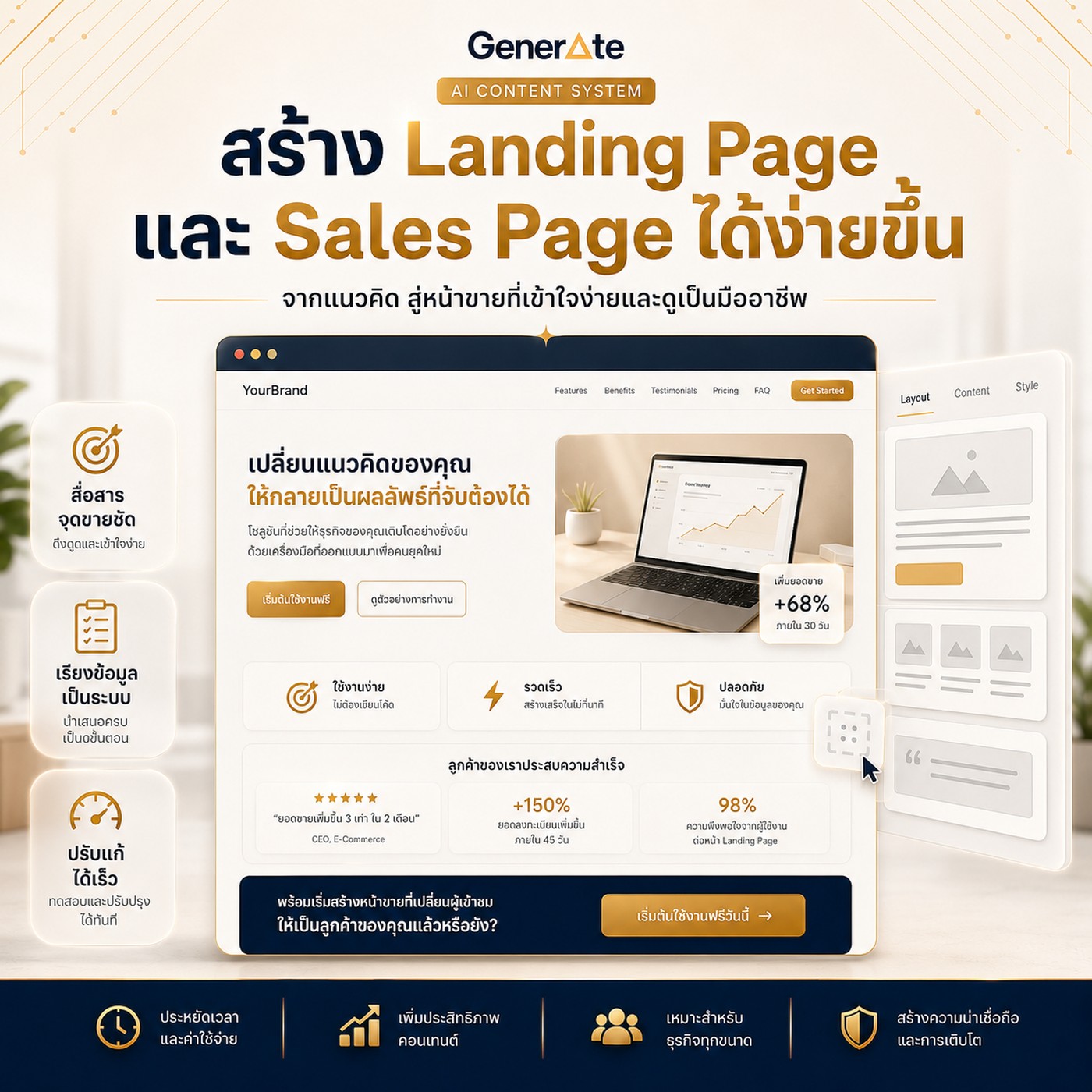 สร้าง Landing Page และ Sales Page ได้ง่ายขึ้นด้วย ChatGPT Canvas